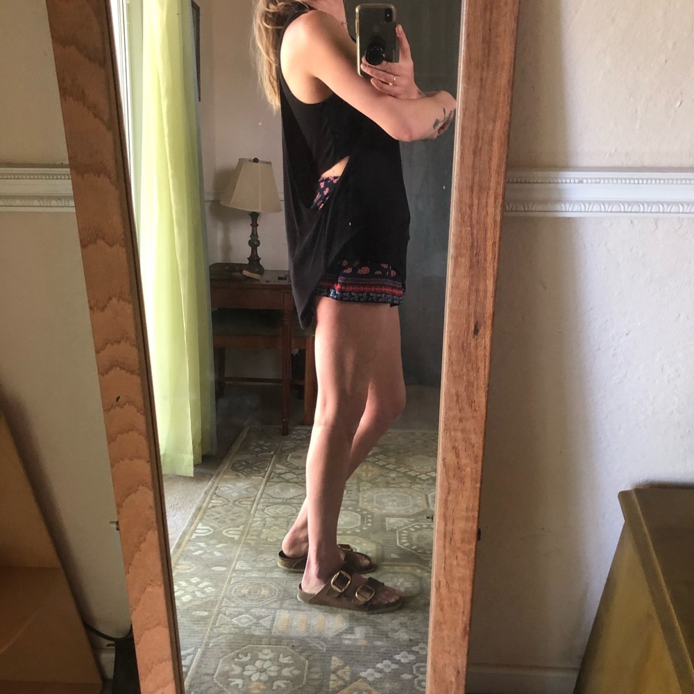 Beyond Yoga double layer top